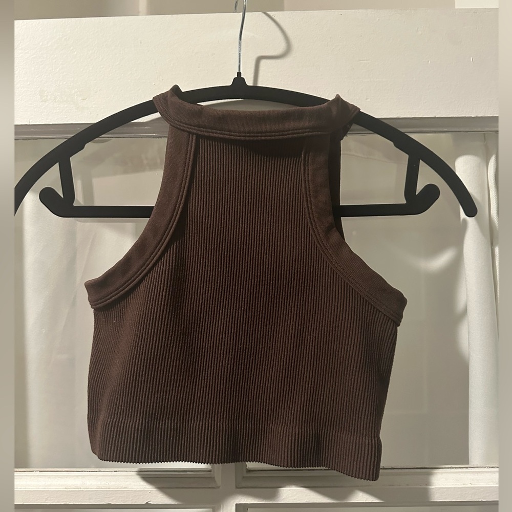 Cotton On High Neck Cropped Tank